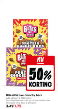 klik op dit plaatje voor een vergroting en voor vergelijkbare aanbiedingen gerelateerd aan ` 50 120 225 bites love protein crunchy whole grain fibre cookie bars bit chocolat core dozen chocolate chip doos ` 50 120 225 bites love protein crunchy whole grain fibre cookie bars bit chocolat core dozen chocolate chip doos