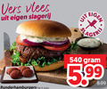 klik op dit plaatje voor een vergroting en voor vergelijkbare aanbiedingen gerelateerd aan ` 6 vers vlees slagerij runderhamburgers pak stuks 5 99 ` 6 vers vlees slagerij runderhamburgers pak stuks 5 99