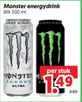 klik op dit plaatje voor een vergroting en voor vergelijkbare aanbiedingen gerelateerd aan ` energiedrank 500 monster energydrink blik ml zero sugar taurine ultra stuk ` energiedrank 500 monster energydrink blik ml zero sugar taurine ultra stuk