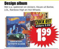 klik op dit plaatje voor een vergroting en voor vergelijkbare aanbiedingen gerelateerd aan ` design album o.a. sjablonen stickers barbie rainbow high hot wheels adventure activity zoek elders 3.99 ` design album o.a. sjablonen stickers barbie rainbow high hot wheels adventure activity zoek elders 3.99