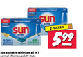 klik op dit plaatje voor een vergroting en voor vergelijkbare aanbiedingen gerelateerd aan ` vaatwasmiddel 1 2 10 19 100 effective sun naturally vaatwas tabletten all normal lemon pak stuks pakken ` vaatwasmiddel 1 2 10 19 100 effective sun naturally vaatwas tabletten all normal lemon pak stuks pakken