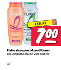 klik op dit plaatje voor een vergroting en voor vergelijkbare aanbiedingen gerelateerd aan ` shampoo conditioner 2 10 32 700 elvive stuks flacon ml ` shampoo conditioner 2 10 32 700 elvive stuks flacon ml