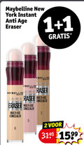klik op dit plaatje voor een vergroting en voor vergelijkbare aanbiedingen gerelateerd aan ` 1 2 5 6 maybelline new york instant anti visage eraser ag raser multi use concealer ` 1 2 5 6 maybelline new york instant anti visage eraser ag raser multi use concealer