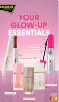 klik op dit plaatje voor een vergroting en voor vergelijkbare aanbiedingen gerelateerd aan ` 2 kruidvat your glow up essentials matt finish blush one swipe wonder mascara shimmer lip plumper sun kissed bronzer soft highlighter sculpt clay liquid contour ` 2 kruidvat your glow up essentials matt finish blush one swipe wonder mascara shimmer lip plumper sun kissed bronzer soft highlighter sculpt clay liquid contour