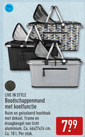 klik op dit plaatje voor een vergroting en voor vergelijkbare aanbiedingen gerelateerd aan ` 18 live style boodschappenmand koelfunctie hoofdvak deksel frame draagbeugel licht aluminium ca. cm stuk ` 18 live style boodschappenmand koelfunctie hoofdvak deksel frame draagbeugel licht aluminium ca. cm stuk
