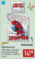 klik op dit plaatje voor een vergroting en voor vergelijkbare aanbiedingen gerelateerd aan ` kinderdekbedovertrek 100 spider man marvel spiderman dekbedovertrek katoen omkeerbaar design instopstrook ca. cm ` kinderdekbedovertrek 100 spider man marvel spiderman dekbedovertrek katoen omkeerbaar design instopstrook ca. cm