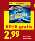 klik op dit plaatje voor een vergroting en voor vergelijkbare aanbiedingen gerelateerd aan ` 1 6 60 xxl all power vaatwastabletten allin tabs r glasbescherming temperaturen vaatwastabs ` 1 6 60 xxl all power vaatwastabletten allin tabs r glasbescherming temperaturen vaatwastabs