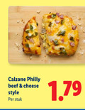 klik op dit plaatje voor een vergroting en voor vergelijkbare aanbiedingen gerelateerd aan ` calzone philly beef cheese style stuk ` calzone philly beef cheese style stuk