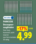 klik op dit plaatje voor een vergroting en voor vergelijkbare aanbiedingen gerelateerd aan ` 30 online parkside decoupeer zaagbladen 5.99 hout kunststof zacht staal ferro metalen delig ` 30 online parkside decoupeer zaagbladen 5.99 hout kunststof zacht staal ferro metalen delig