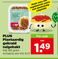 klik op dit plaatje voor een vergroting en voor vergelijkbare aanbiedingen gerelateerd aan ` vegetarisch 180 plantaardig gekruid rulgehakt vegetarische pasta pak actieprijs kilo ` vegetarisch 180 plantaardig gekruid rulgehakt vegetarische pasta pak actieprijs kilo