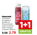 klik op dit plaatje voor een vergroting en voor vergelijkbare aanbiedingen gerelateerd aan ` 1 2 100 300 innocent flessen pakken ml super smoothie berry energise 00 coconut water ` 1 2 100 300 innocent flessen pakken ml super smoothie berry energise 00 coconut water