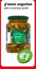 klik op dit plaatje voor een vergroting en voor vergelijkbare aanbiedingen gerelateerd aan ` augurken 1 pot 320 330 gwoon ` augurken 1 pot 320 330 gwoon