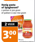 klik op dit plaatje voor een vergroting en voor vergelijkbare aanbiedingen gerelateerd aan ` pastasaus pasta 2 honig spagheroni potten pakken 30 macaroni m.u.v ` pastasaus pasta 2 honig spagheroni potten pakken 30 macaroni m.u.v