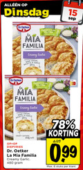 klik op dit plaatje voor een vergroting en voor vergelijkbare aanbiedingen gerelateerd aan ` diepvriespizza 6 15 oetker mia for sharing familia creamy garlic sour cream cotta dr crispy diepvries dr. la stuks ` diepvriespizza 6 15 oetker mia for sharing familia creamy garlic sour cream cotta dr crispy diepvries dr. la stuks
