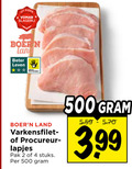 klik op dit plaatje voor een vergroting en voor vergelijkbare aanbiedingen gerelateerd aan ` 2 4 500 slagerij boer lan beter leven land varkensfilet procureurlapje lapjes pak stuks 3.99 ` 2 4 500 slagerij boer lan beter leven land varkensfilet procureurlapje lapjes pak stuks 3.99