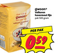 klik op dit plaatje voor een vergroting en voor vergelijkbare aanbiedingen gerelateerd aan ` 500 lust gwoon pap volkoren havermout fijn pak ` 500 lust gwoon pap volkoren havermout fijn pak