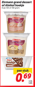 klik op dit plaatje voor een vergroting en voor vergelijkbare aanbiedingen gerelateerd aan ` toetje 150 ehrmann grand dessert almhof hoekje kuip double toffee help gebed vanilla desert bourbon choco balls naturel yoghurt stuk ` toetje 150 ehrmann grand dessert almhof hoekje kuip double toffee help gebed vanilla desert bourbon choco balls naturel yoghurt stuk