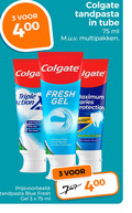 klik op dit plaatje voor een vergroting en voor vergelijkbare aanbiedingen gerelateerd aan ` colgate tandpasta 3 400 tube ml multipakken triple fresh action gel protection white breath strong calcium boost arginine regular flavour blue ` colgate tandpasta 3 400 tube ml multipakken triple fresh action gel protection white breath strong calcium boost arginine regular flavour blue