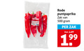 klik op dit plaatje voor een vergroting en voor vergelijkbare aanbiedingen gerelateerd aan ` puntpaprika 500 zoete rode zak ` puntpaprika 500 zoete rode zak