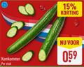 klik op dit plaatje voor een vergroting en voor vergelijkbare aanbiedingen gerelateerd aan ` komkommer 15 stuk ` komkommer 15 stuk