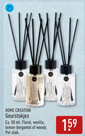 klik op dit plaatje voor een vergroting en voor vergelijkbare aanbiedingen gerelateerd aan ` luchtverfrisser 50 home parfum floral fresh vanilla woody lemon and bergamot creation geurstokjes ca. ml stuk ` luchtverfrisser 50 home parfum floral fresh vanilla woody lemon and bergamot creation geurstokjes ca. ml stuk