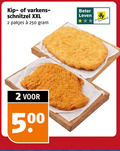 klik op dit plaatje voor een vergroting en voor vergelijkbare aanbiedingen gerelateerd aan ` kipschnitzels varkensschnitzel 2 250 kip varkens schnitzel xxl beter leven 50 ` kipschnitzels varkensschnitzel 2 250 kip varkens schnitzel xxl beter leven 50