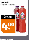 klik op dit plaatje voor een vergroting en voor vergelijkbare aanbiedingen gerelateerd aan ` spa en fruit fruitdrank 2 flessen liter ` spa en fruit fruitdrank 2 flessen liter
