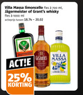 klik op dit plaatje voor een vergroting en voor vergelijkbare aanbiedingen gerelateerd aan ` jagermeister villa massa grants kruidenbitter limoncello whisky 25 700 1000 fles ml actieprijs ` jagermeister villa massa grants kruidenbitter limoncello whisky 25 700 1000 fles ml actieprijs