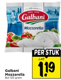 klik op dit plaatje voor een vergroting en voor vergelijkbare aanbiedingen gerelateerd aan ` mozzarella galbani bol stuk ` mozzarella galbani bol stuk