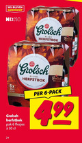 klik op dit plaatje voor een vergroting en voor vergelijkbare aanbiedingen gerelateerd aan ` bokbier 6 24 30 nix18 grolsch rijke herfstbok 6x pak pack ` bokbier 6 24 30 nix18 grolsch rijke herfstbok 6x pak pack