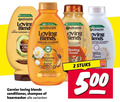 klik op dit plaatje voor een vergroting en voor vergelijkbare aanbiedingen gerelateerd aan ` garnier loving blends conditioner shampoo 2 10 100 500 blend voedende co b droog sublieme argan camelia ge andy le dof haan haarmasker make herstellend honing goud stuks milde ` garnier loving blends conditioner shampoo 2 10 100 500 blend voedende co b droog sublieme argan camelia ge andy le dof haan haarmasker make herstellend honing goud stuks milde
