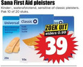 klik op dit plaatje voor een vergroting en voor vergelijkbare aanbiedingen gerelateerd aan ` pleisters 10 20 sana kinder waterafstotend sensitive classic pak stuks universal textileen hydrofuge 20x textiel textile 10x zoek elders ` pleisters 10 20 sana kinder waterafstotend sensitive classic pak stuks universal textileen hydrofuge 20x textiel textile 10x zoek elders