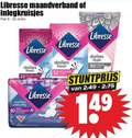 klik op dit plaatje voor een vergroting en voor vergelijkbare aanbiedingen gerelateerd aan ` inlegkruisjes maandverband 9 10 22 30 32 libresse pak stuks dailies fresh comfort security maxi goodnight with wings regular liners protection style string ` inlegkruisjes maandverband 9 10 22 30 32 libresse pak stuks dailies fresh comfort security maxi goodnight with wings regular liners protection style string
