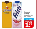 klik op dit plaatje voor een vergroting en voor vergelijkbare aanbiedingen gerelateerd aan ` drinkyoghurt chocolademelk chocomel enige source calcium vet graisse fristi rood gout fruits rouges pakken liter pak ` drinkyoghurt chocolademelk chocomel enige source calcium vet graisse fristi rood gout fruits rouges pakken liter pak