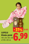 klik op dit plaatje voor een vergroting en voor vergelijkbare aanbiedingen gerelateerd aan ` plaid 60 64 140 lupilu kinder cm ` plaid 60 64 140 lupilu kinder cm