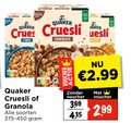 klik op dit plaatje voor een vergroting en voor vergelijkbare aanbiedingen gerelateerd aan ` 4 quaker cruesli muis chocolate granola soorten voucher ` 4 quaker cruesli muis chocolate granola soorten voucher