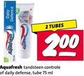 klik op dit plaatje voor een vergroting en voor vergelijkbare aanbiedingen gerelateerd aan ` 2 200 aquafresh daily defence ml tubes tandsteen controle defense tube ` 2 200 aquafresh daily defence ml tubes tandsteen controle defense tube