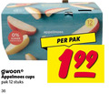 klik op dit plaatje voor een vergroting en voor vergelijkbare aanbiedingen gerelateerd aan ` appelmoes 12 36 suiker gwoon cups pak stuks ` appelmoes 12 36 suiker gwoon cups pak stuks