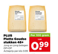 klik op dit plaatje voor een vergroting en voor vergelijkbare aanbiedingen gerelateerd aan ` kaas 100 goudse jong belegen platte stukken 48 actieprijs kilo 99 ` kaas 100 goudse jong belegen platte stukken 48 actieprijs kilo 99