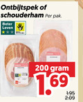 klik op dit plaatje voor een vergroting en voor vergelijkbare aanbiedingen gerelateerd aan ` 200 ontbijtspek schouderham pak beter leven bescherming varken ` 200 ontbijtspek schouderham pak beter leven bescherming varken