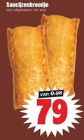 klik op dit plaatje voor een vergroting en voor vergelijkbare aanbiedingen gerelateerd aan ` saucijzenbroodje vers afgebakken stuk ` saucijzenbroodje vers afgebakken stuk