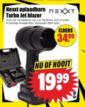 klik op dit plaatje voor een vergroting en voor vergelijkbare aanbiedingen gerelateerd aan ` nexxt oplaadbare turbo jet blazer verwijderen o.a. stof water draagkoffer vermogen watt elders fa ` nexxt oplaadbare turbo jet blazer verwijderen o.a. stof water draagkoffer vermogen watt elders fa