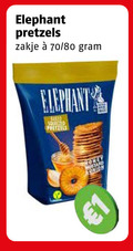 klik op dit plaatje voor een vergroting en voor vergelijkbare aanbiedingen gerelateerd aan ` elephant pretzels zakje 80 ` elephant pretzels zakje 80