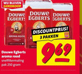 klik op dit plaatje voor een vergroting en voor vergelijkbare aanbiedingen gerelateerd aan ` douwe egberts koffie 3 10 250 discountprijs aroma rood pakken snelfiltermaling pak ` douwe egberts koffie 3 10 250 discountprijs aroma rood pakken snelfiltermaling pak