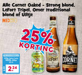klik op dit plaatje voor een vergroting en voor vergelijkbare aanbiedingen gerelateerd aan ` speciaalbieren 1 25 33 cornet oaked strong blond lefort tripel traditional uiltje nix18 juicy lucy blikje ` speciaalbieren 1 25 33 cornet oaked strong blond lefort tripel traditional uiltje nix18 juicy lucy blikje