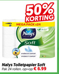 klik op dit plaatje voor een vergroting en voor vergelijkbare aanbiedingen gerelateerd aan ` nalys toiletpapier 24 50 80 mega pack soft resistant comfort pak rollen ` nalys toiletpapier 24 50 80 mega pack soft resistant comfort pak rollen