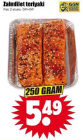 klik op dit plaatje voor een vergroting en voor vergelijkbare aanbiedingen gerelateerd aan ` zalmfilet 2 250 teriyaki pak stuks farming ` zalmfilet 2 250 teriyaki pak stuks farming