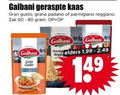 klik op dit plaatje voor een vergroting en voor vergelijkbare aanbiedingen gerelateerd aan ` geraspte kaas 60 80 galbani gusto grana padano parmigiano reggiano zak elders 14 ` geraspte kaas 60 80 galbani gusto grana padano parmigiano reggiano zak elders 14