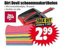 klik op dit plaatje voor een vergroting en voor vergelijkbare aanbiedingen gerelateerd aan ` microvezeldoekjes stoffer en blik 16 devil schoonmaakartikelen pack zoek elders ` microvezeldoekjes stoffer en blik 16 devil schoonmaakartikelen pack zoek elders