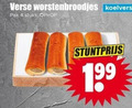 klik op dit plaatje voor een vergroting en voor vergelijkbare aanbiedingen gerelateerd aan ` worstenbroodjes 4 verse pak stuks ` worstenbroodjes 4 verse pak stuks